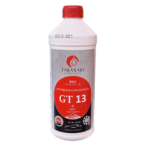 Takasaki – Antifreeze (G13, red) – 1.5L