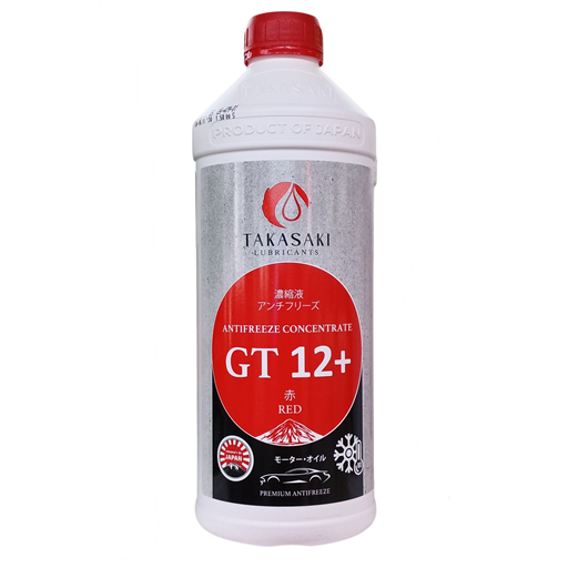 Takasaki – Antifreeze (G12+, red) – 1.5L