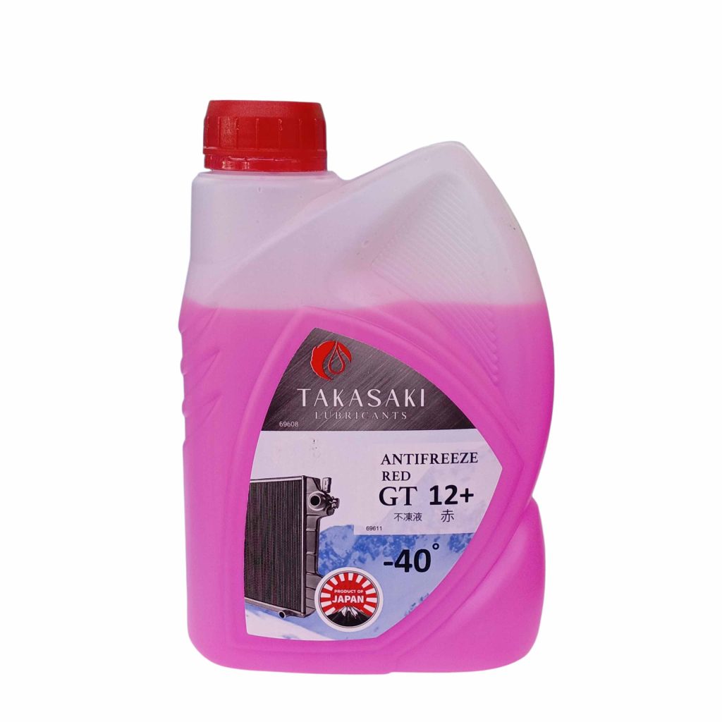 Glass cleaning fluid winter – red 4 l