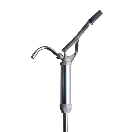 Oil pump from barrel, silver