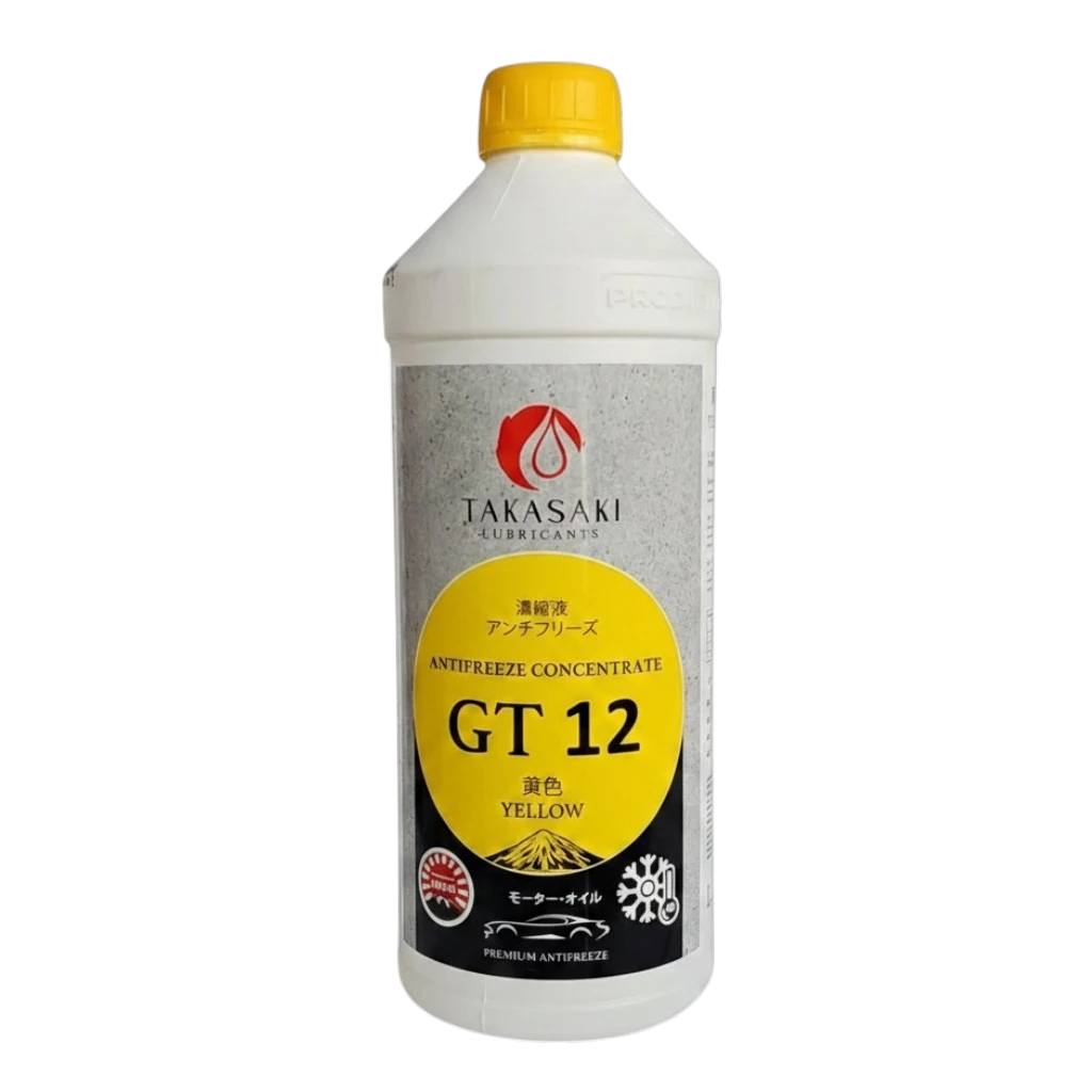 Takasaki – Antifreeze (G12, yelow) – 1.5L